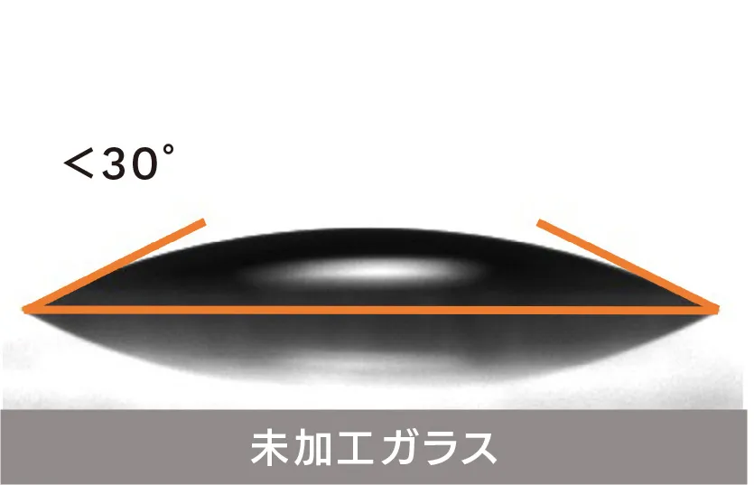 未加工ガラス
