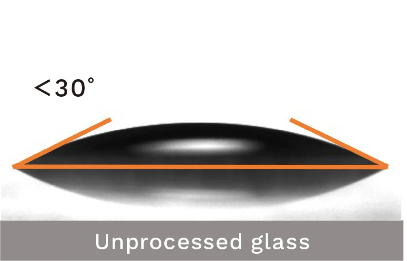 photo of unprocessed glass