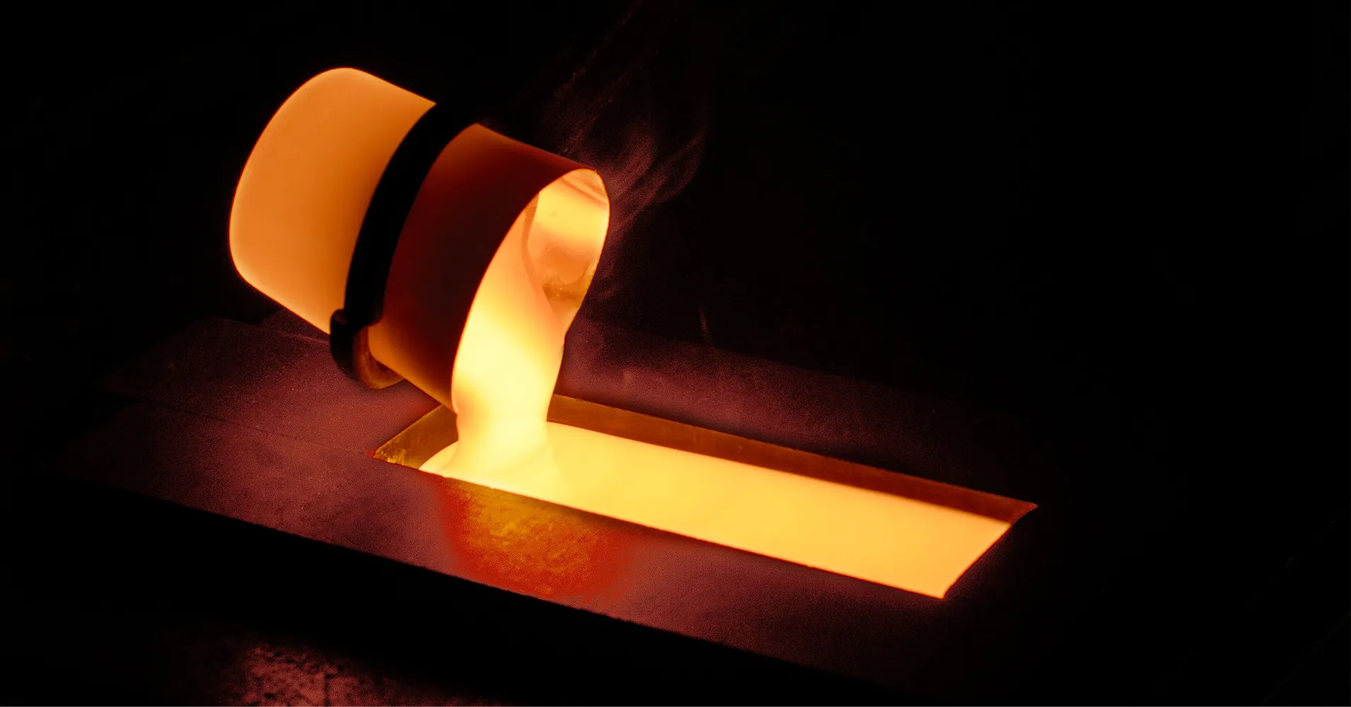 Trial melting of glass