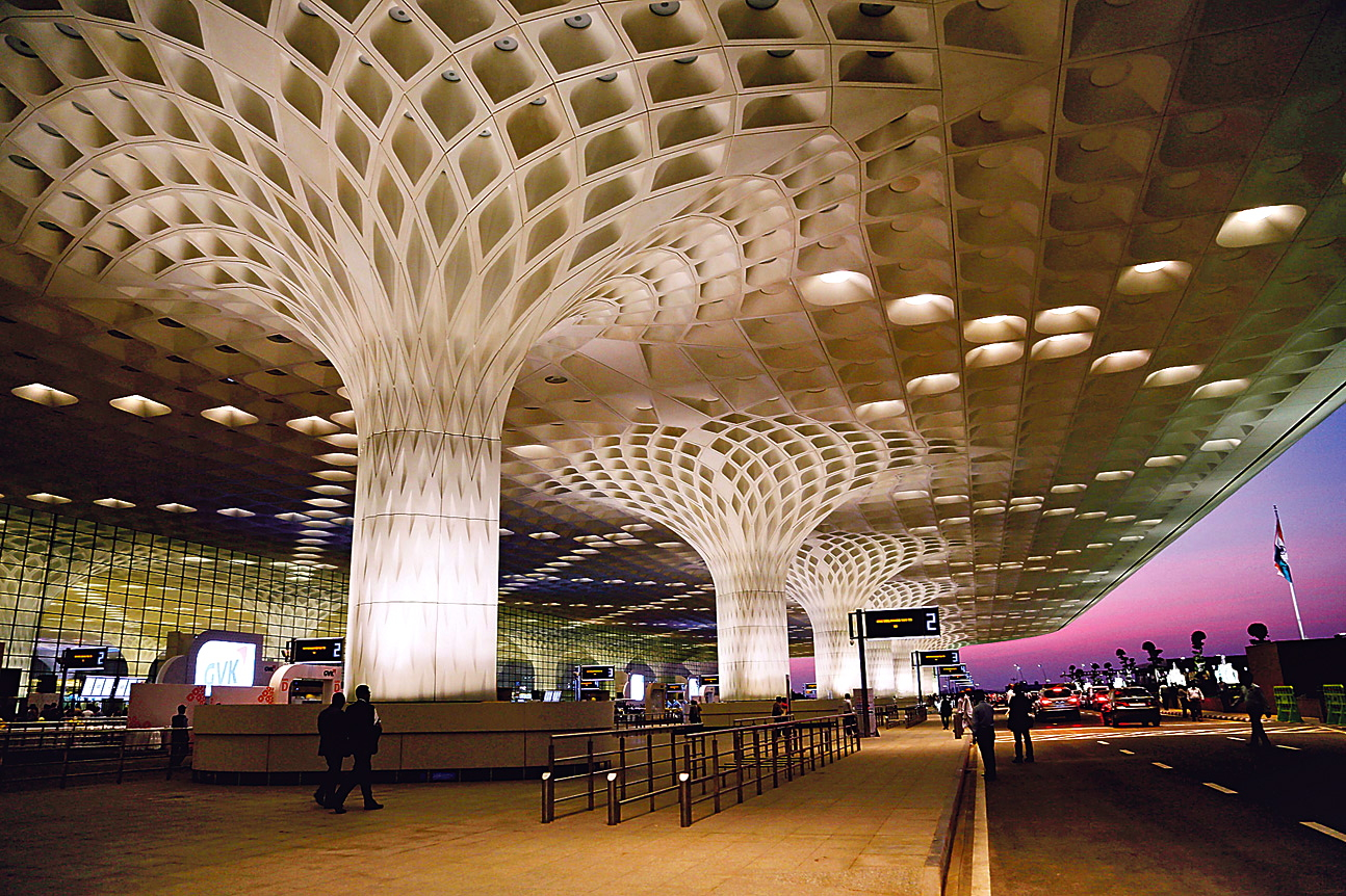 Mumbai International Airport in India