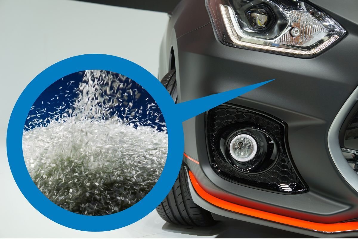 E-fiber chopped strands help reduce the cost of automobiles