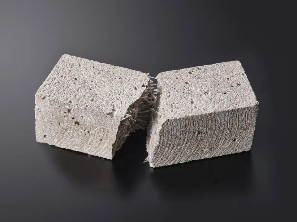 耐アルカリ性ガラスファイバで補強したGRC