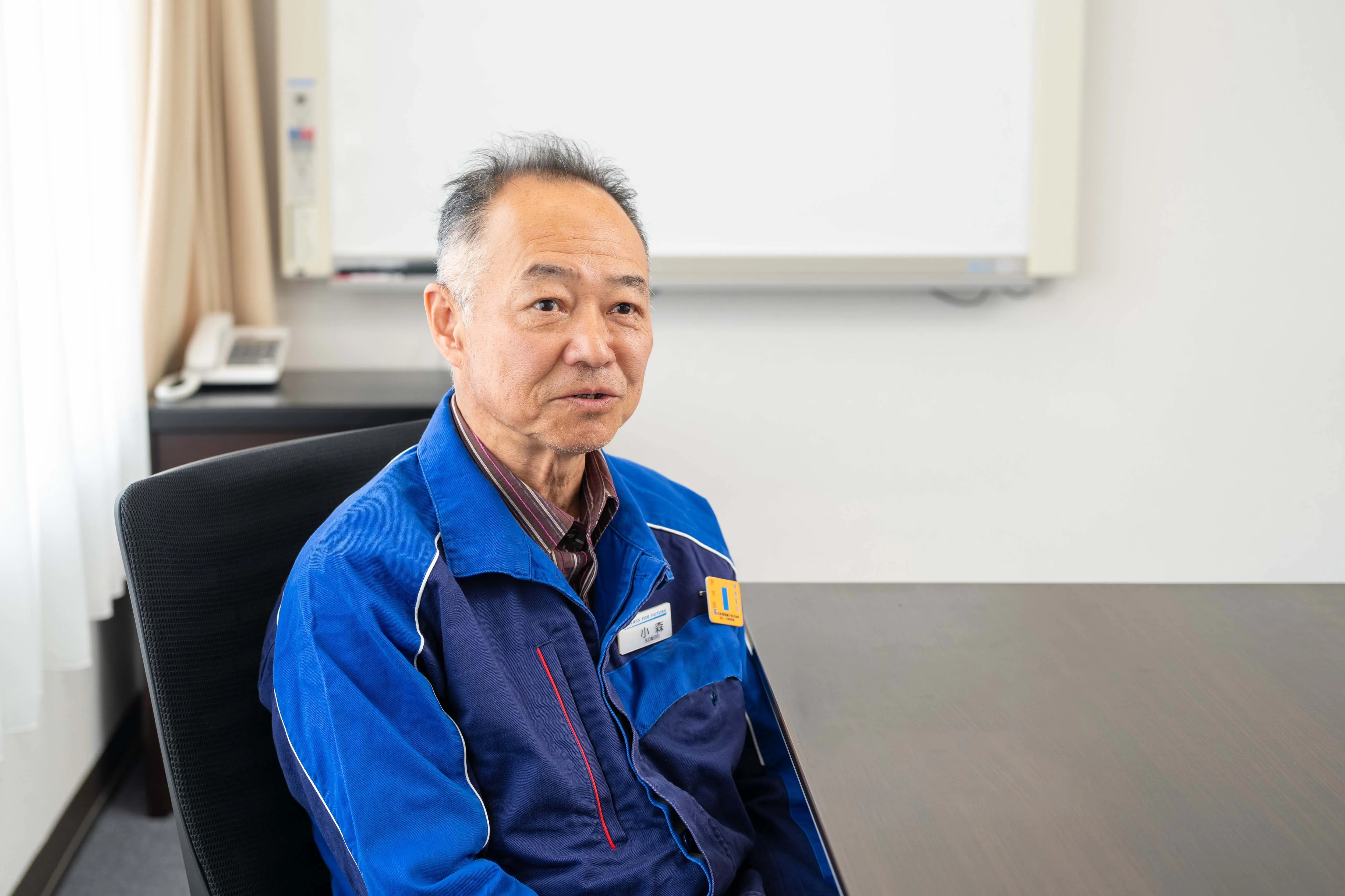 日本電気硝子 環境部　小森宏師さん