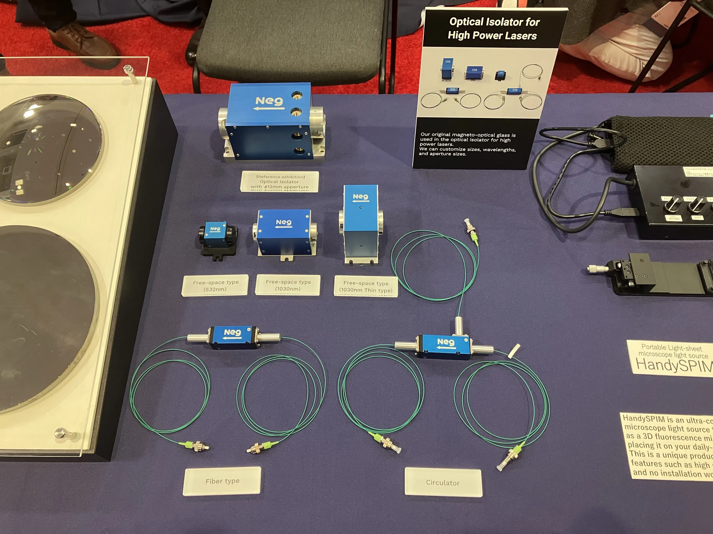 光アイソレーター（Optical Isolator）